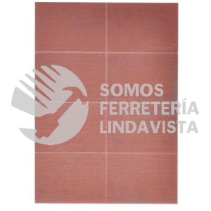3215 HOJA DE LIJA PSA COLOR ROSA PRECORTADA EN 8 CUADROS GRANO 1500K (2-3/4X4-1/2) TENAZIT