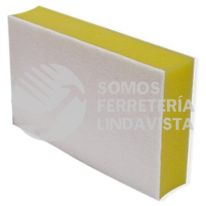 3218 RESPALDO RECTANGULAR SUPER FLEXIBLE PARA HOJA DE LIJA (3X5X1) TENAZIT