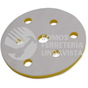 3219 INTER RESPALDO PERFORADO DE 5" DE DIAMETRO PARA DISCOS SUPER BUFFLEX TENAZIT