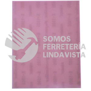 3225 HOJA DE LIJA SUPER ASSILEX COLOR ROSA PRECORTADA EN DOS GRANO 1500K (6-2/3X5-1/8) TENAZIT