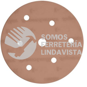3240 DISCO DE LIJA SUPER ASSILEX DE 5" CON 7 PERFORACIONES GRANO 240K TENAZIT
