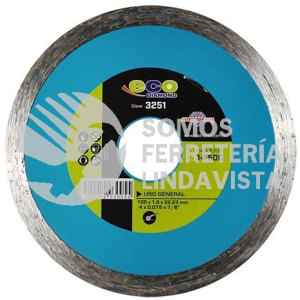 3251 DISCO DE DIAMANTE DE RIN SEGMENTADO PARA USO GENERAL ECO (4"X0 075"X7/8") AUSTRODIAM AUSTROMEX