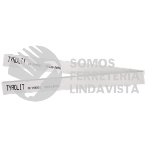 4284 LIMA PLANA GRANO 600 (6"X1/2"X1/4") TYROLIT AUSTROMEX