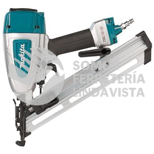 AF635 CLAVADORA NEUMATICA CAL 15 PRESION 70-120 PSI CAP 100 PCS AJS PROFUND C/MALETIN MAKITA