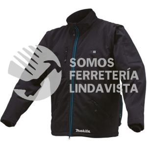CJ102DZ3XL CHAMARRA ELECTRO-TERMICA (NEGRA) S/BAT Y CARG C/ADAPTADOR PARA BAT CXT 12V MAKITA