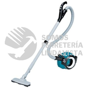 DCL501Z ASPIRADORA CICLONICA FLUJO DE AIRE 1 3M/MIN M/BL LI-ION S/BAT Y CARG C/BOQUILLA,CEPILLO 18V MAKITA