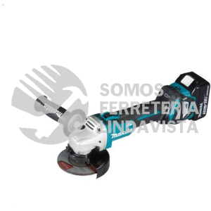 DGA461Z MINIESMERIL 115MM 4-1/2" 8 500 RPM M/BL IND BAT LI-ION S/BAT Y CARG 18V MAKITA