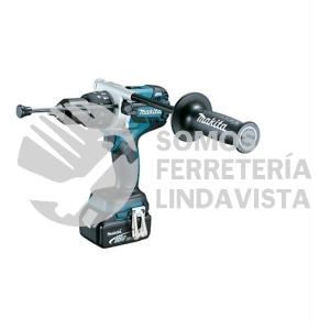 DHP481RF3J ROTOMARTILLO ATORNILLADOR 1/2"V V R 2 VEL 0-550 0-2,100 RPM M/BL IND BAT LI-ION 3 BAT 3 0 AH Y CARG C/LUZ FRENO ESTUCHE MONT 18V MAKITA