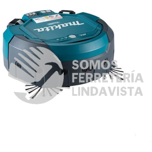 DRC200Z ASPIRADORA ROBOTICA VEL 0 3M/SEC M/BL AREA LIMPIEZA 300-500M C/CONTROL REM 18V + 18V 36V MAKITA