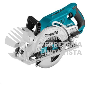 DRS780Z SIERRA CIRCULAR 185MM 7-1/4" 5,100 RPM M/BL LI-ION S/BAT Y CARG MANGO TRASERO C/FRENO 18V + 18V 36V MAKITA