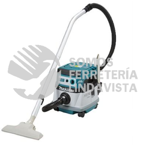 DVC863LZX ASPIRADORA V V FLUJO DE AIRE 2 M/MIN M/BL LI-ION C/IND BAT, S/ BAT Y CARG C/BOQUILLA MANGUERA BOLSA FILTRO HEPA 18V + 18V 36V MAKITA