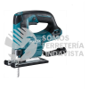 JV103DWYJ SIERRA CALADORA V V 800 -3,000 CPM M/BL LI-ION 2 BAT 1 5 A H Y CARG ZAN TIPO ESPADA CORTE PEND FRENO,EST MONT 12V MAKITA