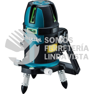 SK209GDZ NIVEL LASER LONG ONDA 515 2 LINEAS LI-ION S/BAT Y CARG EST C/MALETIN METALICO 12V MAKITA