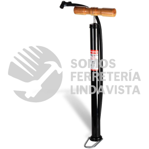 B/N BOMBA DE AIRE DE LUJO MANGO DE MADERA 125 PSI MIKELS