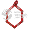 CRA-75L CANDADO PLEGABLE CON LLAVE DE SEGURIDAD 75 CM MIKELS