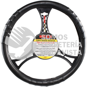 CU-4 CUBREVOLANTE TIPO NEGRO TEXTURIZADO MIKELS