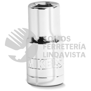 DC-2525 DADO CORTO 1/4" ESTANDAR 1/4" 6 PUNTAS MIKELS