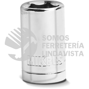 DC-3725 DADO CORTO 1/4" ESTANDAR 3/8" 6 PUNTAS MIKELS