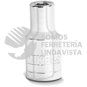 DC-1825 DADO CORTO 1/4" ESTANDAR 3/16" 6 PUNTAS MIKELS