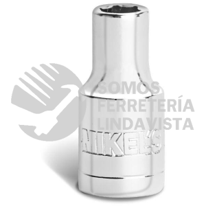DC-0525 DADO CORTO 1/4" MILIMETRICO 5 MM 6 PUNTAS MIKELS