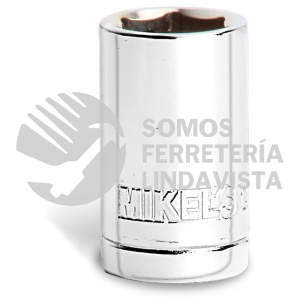 DC-1025 DADO CORTO 1/4" MILIMETRICO 10 MM 6 PUNTAS MIKELS