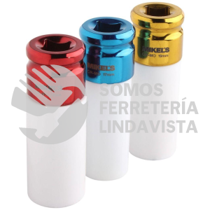JDI-3 DADOS DE IMPACTO JUEGO 3 PIEZAS 17 MM, 19 MM Y 21 MM MIKELS