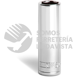 DL-1438 DADO LARGO 3/8" MILIMETRICO 14 MM 6 PUNTAS MIKELS