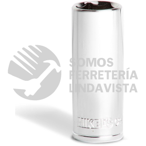 DL-1738 DADO LARGO 3/8" MILIMETRICO 17 MM 6 PUNTAS MIKELS