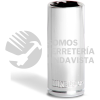 DL-1938 DADO LARGO 3/8" MILIMETRICO 19 MM 6 PUNTAS MIKELS