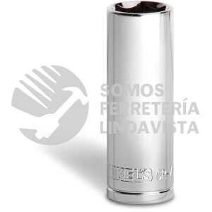 DL-1950 DADO LARGO 1/2" MILIMETRICO 19 MM 6 PUNTAS MIKELS