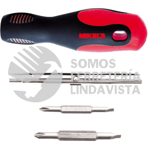 DP-61 DESARMADOR CON PUNTAS INTERCAMBIABLES 6 EN 1 MIKELS
