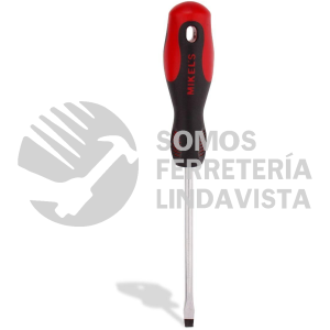 DPB-146 DESARMADOR PLANO 1/4" X 6" CROMO VANADIO MAGNETIZADO MIKELS