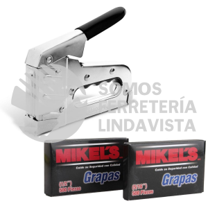 ETP-1000 ENGRAPADORA TIPO PISTOLA INCLUYE 1000 GRAPAS MIKELS