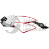 EURM-2R ESPEJO RETROVISOR UNIVERSAL TRIANGULAR PARA MOTO ROJO MIKELS