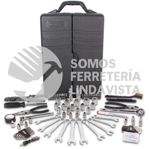 KIT-3 JUEGO DE HERRAMIENTA AUTOMOTRIZ 140 PIEZAS MIKELS