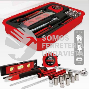 KHM-15 KIT DE HERRAMIENTAS MULTIPROPOSITO 15 PIEZAS MIKELS