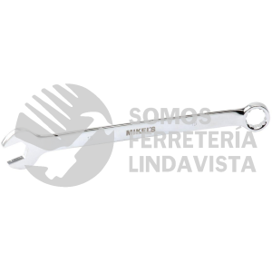 LLC-15M LLAVE COMBINADA MILIMETRICA 15 MM CROMO VANADIO MIKELS