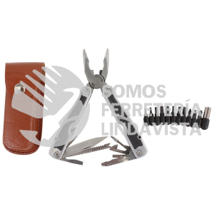 MH-271L MULTIHERRAMIENTAS NAVAJA MULTIUSOS DE LUJO 27 EN 1 MIKELS