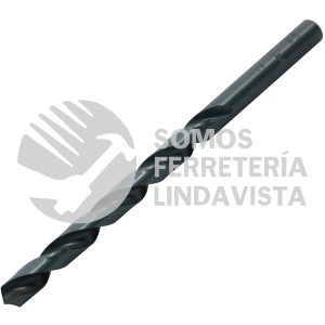 B1/4 BROCA NEGRA DE ACERO DE ALTA VELOCIDAD 1/4" ZANCO RECTO URREA