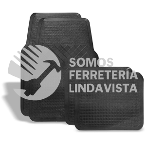 TC-1 TAPETES PARA AUTO DE PVC NEGROS MIKELS