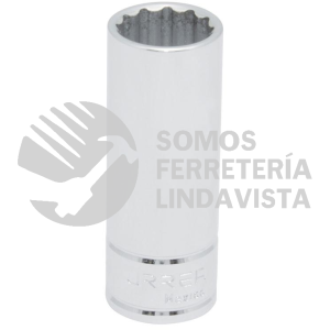5013M DADO LARGO CUADRO DE 3/8", 12 PUNTAS, METRICO, 13 MM URREA