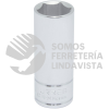 5018HM DADO LARGO CUADRO DE 3/8", 6 PUNTAS, METRICO, 18 MM URREA