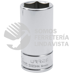 5023HM DADO LARGO CUADRO DE 3/8", 6 PUNTAS, METRICO, 23 MM URREA