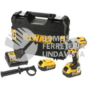 DCD996P2 ROTOMARTILLO 20V MAX XR 3 VELOCIDADES DEWALT