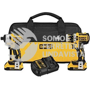 DCK286D2 COMBO ROTOMARTILLO Y LLAVE DE IMPACTO INALAMBRICOS 20V DEWALT