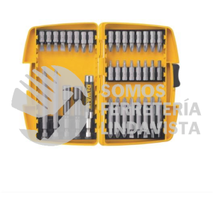 DW2163 JUEGO DE 37 PUNTAS P/ATORNILLADOR DEWALT