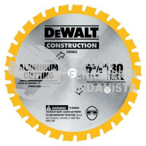 DW9052 DISCO SIERRA 5-3/8" 30 DPP FLECHA 10MM DEWALT