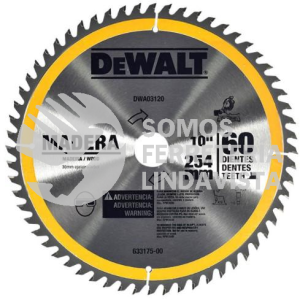 DWA03120 DISCO SIERRA 10" 60DPP DEWALT