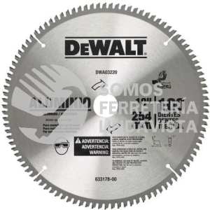 DWA03220 DISCO SIERRA 10" 100DPP DEWALT
