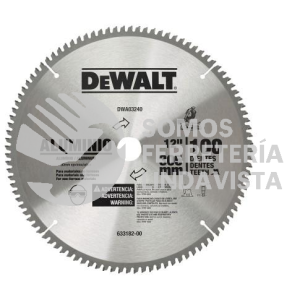 DWA03240 DISCO SIERRA 12" 100DPP DEWALT